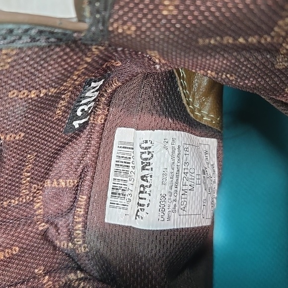 Durango Mens 11"CT WP American Flag Steel Square Toe Star Cowboy Boots Shoes 13W - Picture 14 of 14